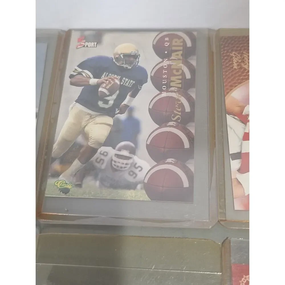 NFL Card Lot Sanders Aikman Favre Irvin RC Andrews Prizm Mitchell NM - Picture 9 of 12